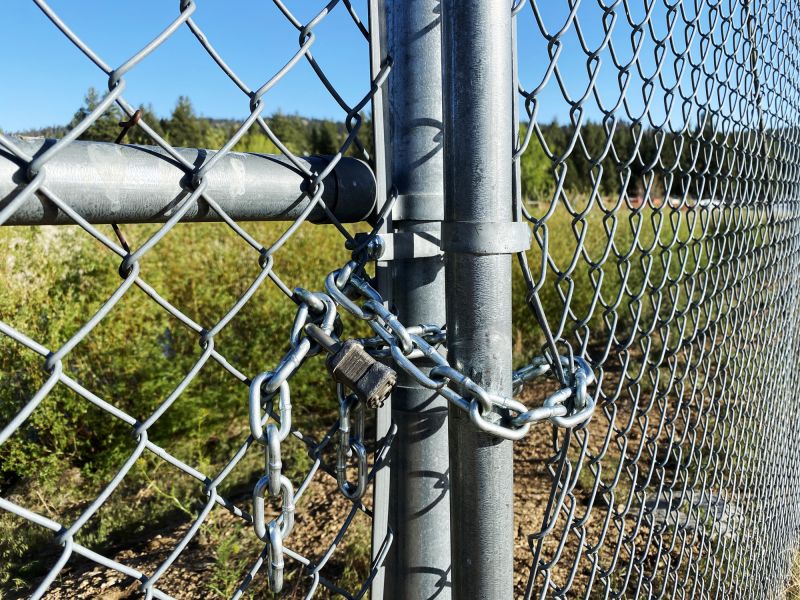 Chain Link Gate Installation