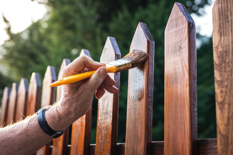 Fence Staining & Painting